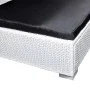 Set muebles de jardín 8 piezas y cojines ratán sintético blanco de vidaXL, Conjuntos de jardín - Ref: Foro24-41265, Precio: 8...