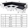Set muebles de jardín 8 piezas y cojines ratán sintético blanco de vidaXL, Conjuntos de jardín - Ref: Foro24-41265, Precio: 8...