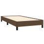 Brauner Stoffbettrahmen 100x200 cm von vidaXL, Betten und Lattenroste - Ref: Foro24-346699, Preis: 78,69 €, Rabatt: %