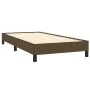 Brown fabric bed frame 100x200 cm by vidaXL, Beds and slatted bases - Ref: Foro24-346699, Price: 77,48 €, Discount: %