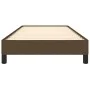 Brauner Stoffbettrahmen 100x200 cm von vidaXL, Betten und Lattenroste - Ref: Foro24-346699, Preis: 78,69 €, Rabatt: %