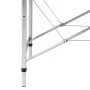 Klappbarer Massagetisch aus Aluminium mit drei schwarzen Körpern von vidaXL, Massageliegen - Ref: Foro24-110092, Preis: 179,1...