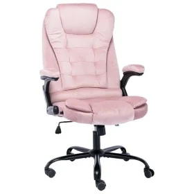 Bürostuhl aus rosafarbenem Samt von vidaXL, Bürostühle - Ref: Foro24-20571, Preis: 230,09 €, Rabatt: %
