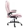 Silla de oficina de terciopelo rosa de vidaXL, Sillas de oficina - Ref: Foro24-20571, Precio: 230,93 €, Descuento: %