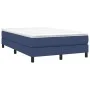 Box spring bed with blue fabric mattress 120x200 cm by vidaXL, Beds and slatted bases - Ref: Foro24-3144067, Price: 353,90 €,...