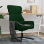 Dunkelgrüner Samt-Entspannungssessel von vidaXL, Sessel - Ref: Foro24-341110, Preis: 111,74 €, Rabatt: %