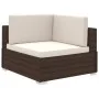 8-piece garden furniture set and brown synthetic rattan cushions by vidaXL, Garden sets - Ref: Foro24-41270, Price: 921,42 €,...