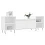 White plywood TV cabinet 160x35x55 cm by vidaXL, TV Furniture - Ref: Foro24-831340, Price: 83,49 €, Discount: %