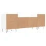 White plywood TV cabinet 160x35x55 cm by vidaXL, TV Furniture - Ref: Foro24-831340, Price: 83,49 €, Discount: %