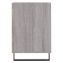 Mueble para TV madera contrachapada gris Sonoma 160x35x55 cm