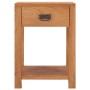 Solid teak wood bedside table 35x35x50 cm by vidaXL, Nightstands - Ref: Foro24-287231, Price: 102,87 €, Discount: %