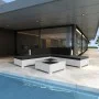 Garden furniture set, 6 pieces, with white synthetic rattan cushions. by vidaXL, Garden sets - Ref: Foro24-41264, Price: 484,...