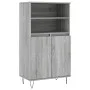 Hohes Sideboard aus grauem Sonoma-Sperrholz, 60 x 36 x 110 cm von vidaXL, Sideboards - Ref: Foro24-831490, Preis: 75,81 €, Ra...