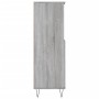 Sonoma gray plywood tall sideboard 60x36x110 cm by vidaXL, Sideboards - Ref: Foro24-831490, Price: 76,45 €, Discount: %