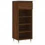 Mueble zapatero madera contrachapada roble marrón 40x36x105 cm de vidaXL, Zapateros y organizadores de calzado - Ref: Foro24-...