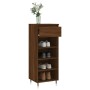 Brown oak plywood shoe rack furniture 40x36x105 cm by vidaXL, Shoe racks and shoe organizers - Ref: Foro24-831459, Price: 45,...