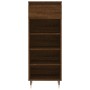 Brown oak plywood shoe rack furniture 40x36x105 cm by vidaXL, Shoe racks and shoe organizers - Ref: Foro24-831459, Price: 45,...