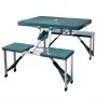 Klappbares Camping-Set, 1 Tisch, 4 hellgrüne Aluminiumhocker von vidaXL, Campingmöbel - Ref: Foro24-41456, Preis: 77,54 €, Ra...