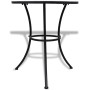 Mesa de bistro terraza mosaico azul y blanco 60 cm de vidaXL, Mesas de jardín - Ref: Foro24-41530, Precio: 90,97 €, Descuento: %