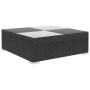 6-teiliges Gartenmöbel-Set und schwarze Kissen aus synthetischem Rattan von vidaXL, Gartensets - Ref: Foro24-41257, Preis: 48...