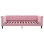 Ausziehbares Schlafsofa mit rosa Samtschubladen 100x200 cm von , Betten und Lattenroste - Ref: Foro24-3197829, Preis: 300,81 ...
