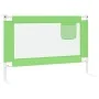 Barandilla de seguridad cama de niño verde tela 100x25 cm de , Barandillas de seguridad - Ref: Foro24-10190, Precio: 30,20 €,...