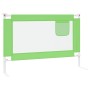Barandilla de seguridad cama de niño verde tela 100x25 cm de , Barandillas de seguridad - Ref: Foro24-10190, Precio: 30,94 €,...