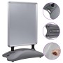 Soporte para carteles A1 base de agua aleación de aluminio gris de , Mostradores - Ref: Foro24-51204, Precio: 186,19 €