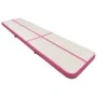 Inflatable gymnastics mat with pink PVC pump 700x100x20 cm by , Pilates and yoga mats - Ref: Foro24-92688, Price: 334,82 €, D...