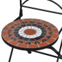 Klappbare Bistrostühle, 2 Stück, Terrakotta und weiße Keramik von vidaXL, Gartenstühle - Ref: Foro24-41535, Preis: 139,56 €, ...