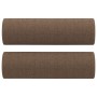 Sofa set with cushions 2 pieces brown fabric by , Sofas - Ref: Foro24-3201293, Price: 427,48 €, Discount: %