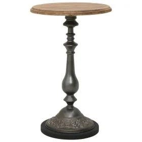 Brown solid fir wood side table 40x64 cm by , Side tables - Ref: Foro24-246125, Price: 104,19 €, Discount: %