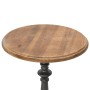 Mesa auxiliar de madera de abeto maciza marrón 40x64 cm de , Mesas auxiliares - Ref: Foro24-246125, Precio: 107,13 €