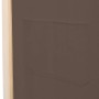 Biombo divisor de 5 paneles de tela marrón 200x170x4 cm de , Divisores de ambientes - Ref: Foro24-248181, Precio: 70,51 €, De...