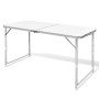 Verstellbarer klappbarer Campingtisch 120x60 cm von vidaXL, Campingmöbel - Ref: Foro24-41325, Preis: 51,68 €, Rabatt: %