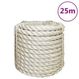 100% sisal rope 16 mm 25 m by , Ropes and metal cords - Ref: Foro24-155034, Price: 47,86 €, Discount: %