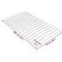 Slatted bed base with 17 slats 70x200 cm by , Beds and slatted bases - Ref: Foro24-340070, Price: 36,19 €, Discount: %