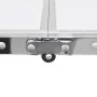 Mesa de camping plegable ajustable 120x60 cm de vidaXL, Mobiliario de camping - Ref: Foro24-41325, Precio: 52,70 €, Descuento: %