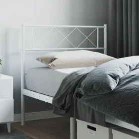 Kopfteil aus weißem Metall, 75 cm von , Kopf- und Fußteile - Ref: Foro24-372352, Preis: 18,44 €, Rabatt: %