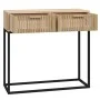 Iron and plywood console table 80x30x75 cm by , Side tables - Ref: Foro24-352105, Price: 84,89 €, Discount: %