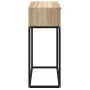 Iron and plywood console table 80x30x75 cm by , Side tables - Ref: Foro24-352105, Price: 84,89 €, Discount: %