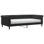 Sofa bed with black velvet mattress 100x200 cm by , Beds and slatted bases - Ref: Foro24-3197758, Price: 362,48 €, Discount: %