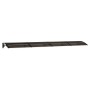 Marquesina de puerta policarbonato negro 400x75 cm de , Toldos - Ref: Foro24-153599, Precio: 94,38 €, Descuento: %
