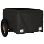 Remolque para bicicleta hierro negro y naranja 30 kg de , Remolques para bicicletas - Ref: Foro24-94075, Precio: 75,24 €, Des...