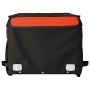 Schwarz-orangefarbener Fahrradanhänger aus Eisen, 30 kg von , Fahrradanhänger - Ref: Foro24-94075, Preis: 77,97 €, Rabatt: %