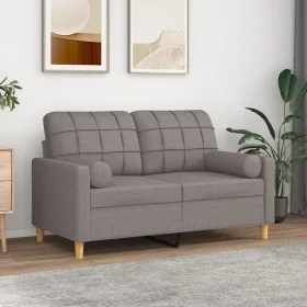 Decorative cushions 2 pcs taupe gray fabric 15x50 cm by , Cushions - Ref: Foro24-349508, Price: 32,25 €, Discount: %