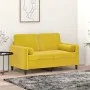 Decorative cushions 2 pcs yellow velvet 15x50 cm by , Cushions - Ref: Foro24-349515, Price: 17,71 €, Discount: %