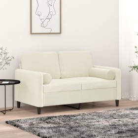 Decorative cushions 2 pcs cream velvet 15x50 cm by , Cushions - Ref: Foro24-349517, Price: 22,64 €, Discount: %