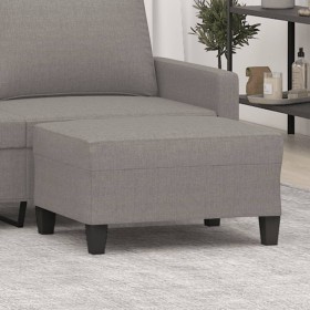Fußstütze aus taupegrauem Stoff, 70 x 55 x 41 cm von , Osmanen - Ref: Foro24-349354, Preis: 58,46 €, Rabatt: %