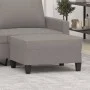 Reposapiés de tela gris taupe 70x55x41 cm de , Otomanas - Ref: Foro24-349354, Precio: 57,57 €, Descuento: %